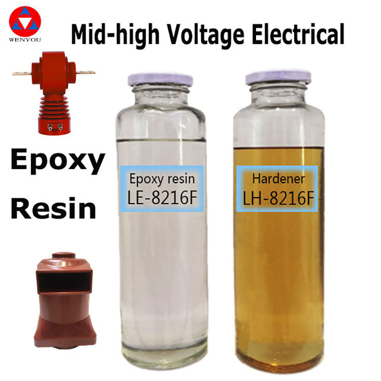 Klarer High Liquid Glue Transformer BI-Komponenteninjektions-Epoxidharz für APG-Prozess