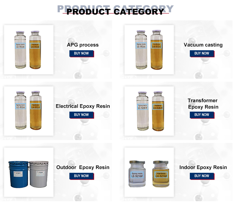 Epoxidharz mit schneller Härtung für Trockenformatoren LW-9425A/B
